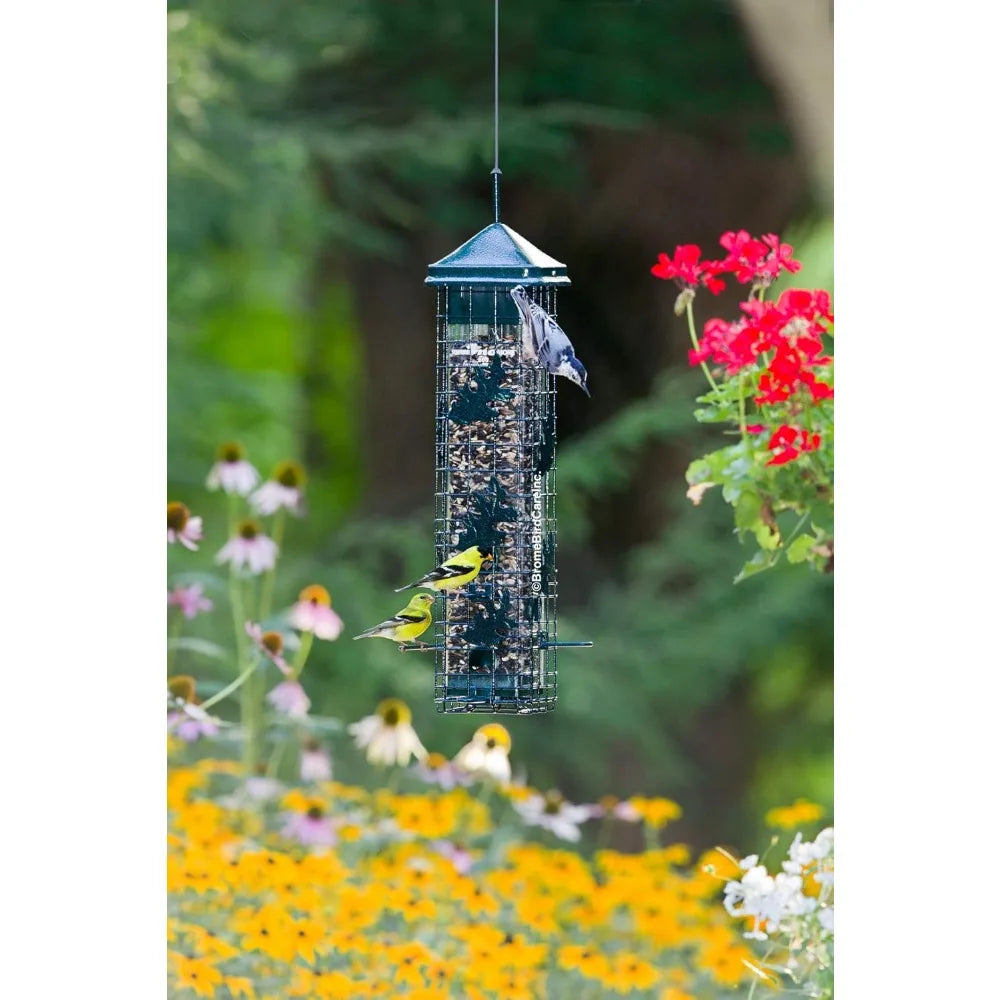 XMSJ Squirrel Solution200 Squirrel-Proof Bird Feeder With Six Feeding Ports