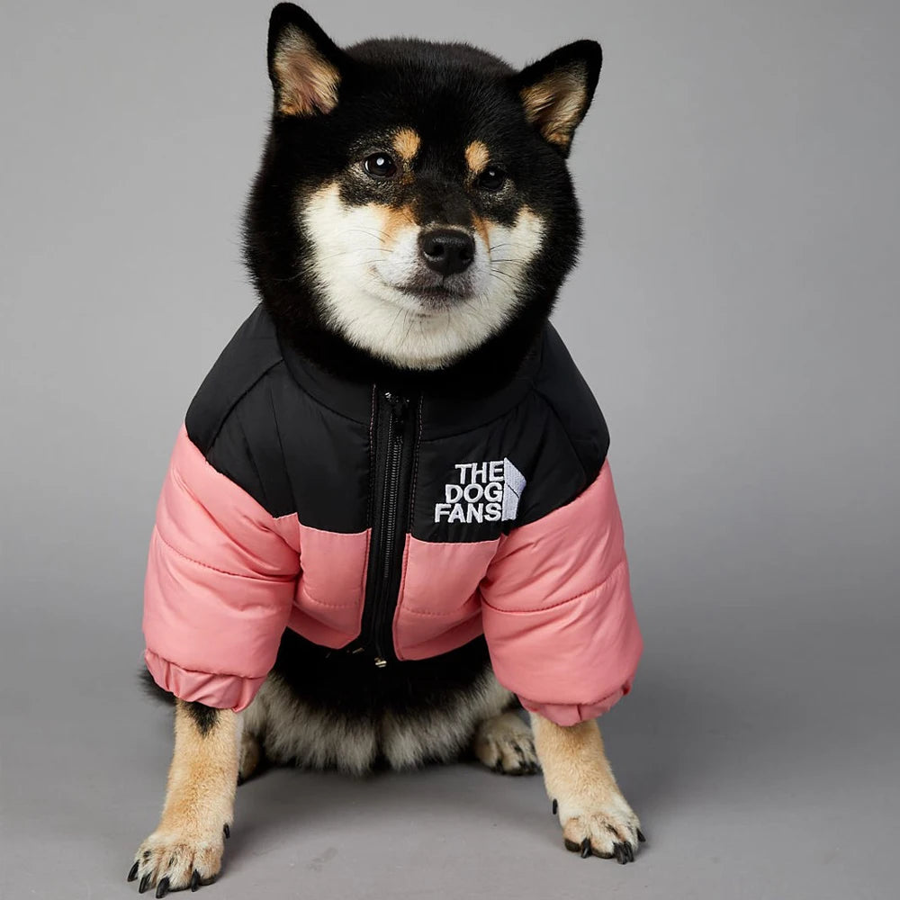 LISMCN Dog Winter Jacket Warm Windproof Coat For Dogs