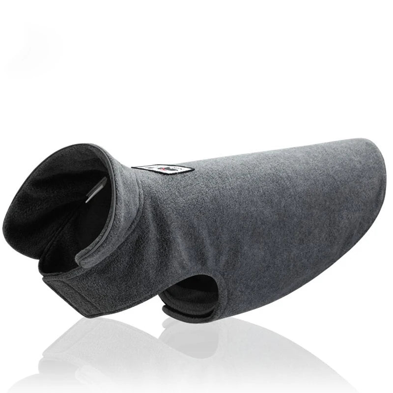 NONECN Reflective Fleece Dog Coat for Winter Warmth
