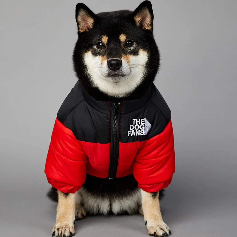 LISMCN Dog Winter Jacket Warm Windproof Coat For Dogs