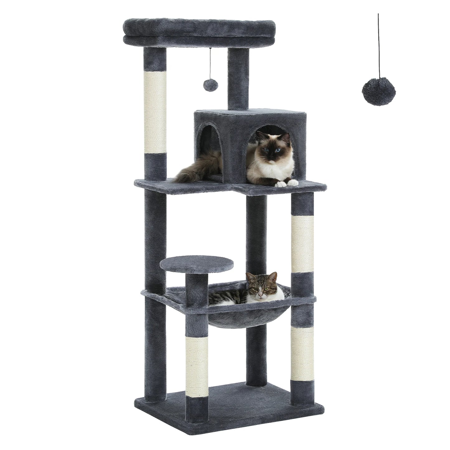 PAWZ Road 5-Level Cat Tree Tower For Indoor Cats