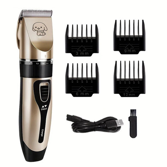 SHUYU Pet Hair Trimmer Kit Electric Precision Clippers
