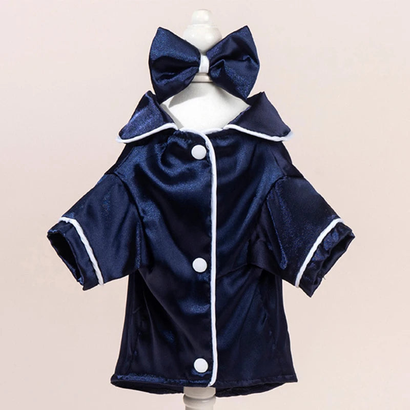 Pet Pajamas Dog Costume Teddy Retriever Clothes Cat Apparel