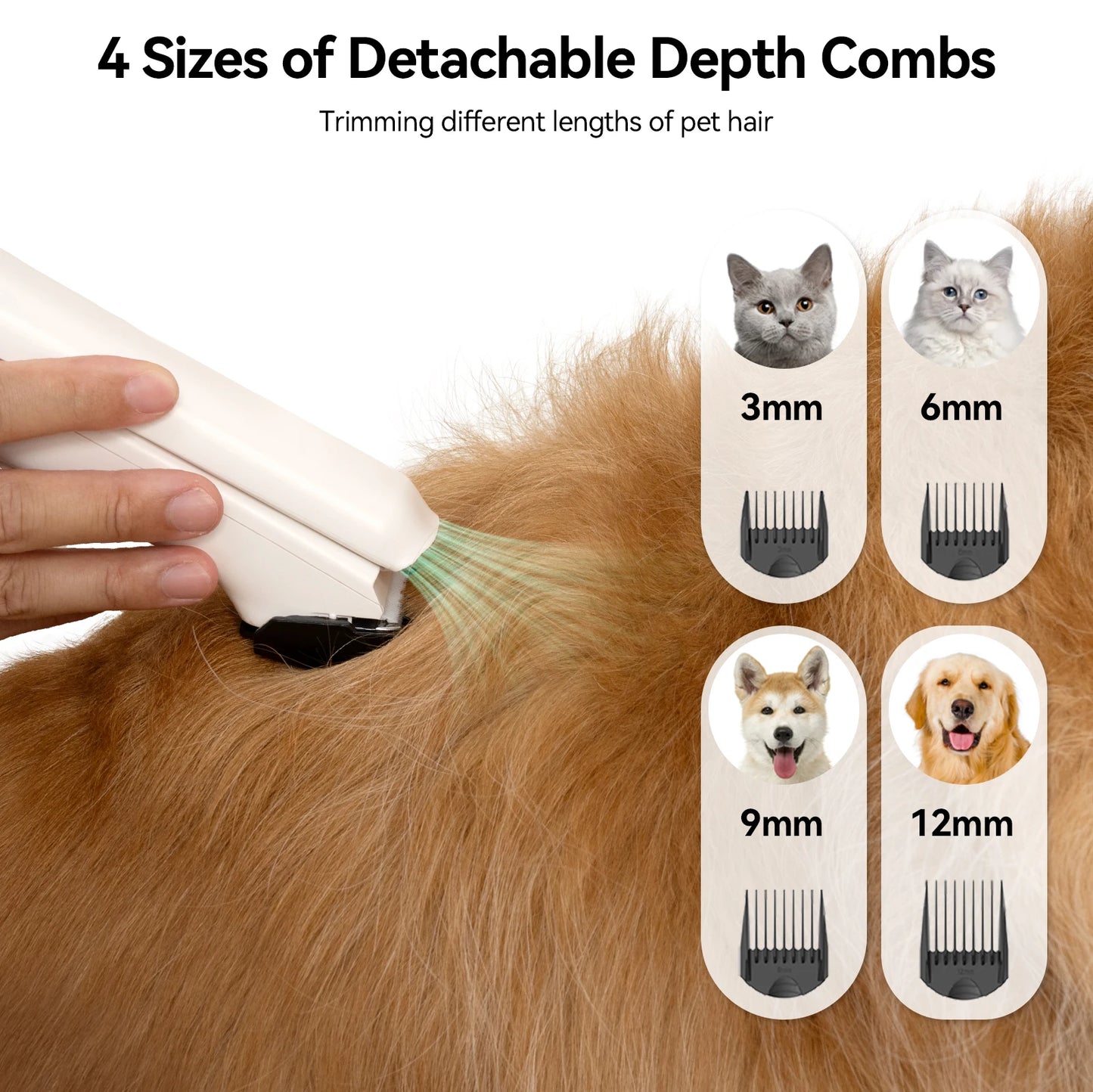 P1 Vacuum Cleaner And Hair Dryer 15kPa Pet Grooming Set