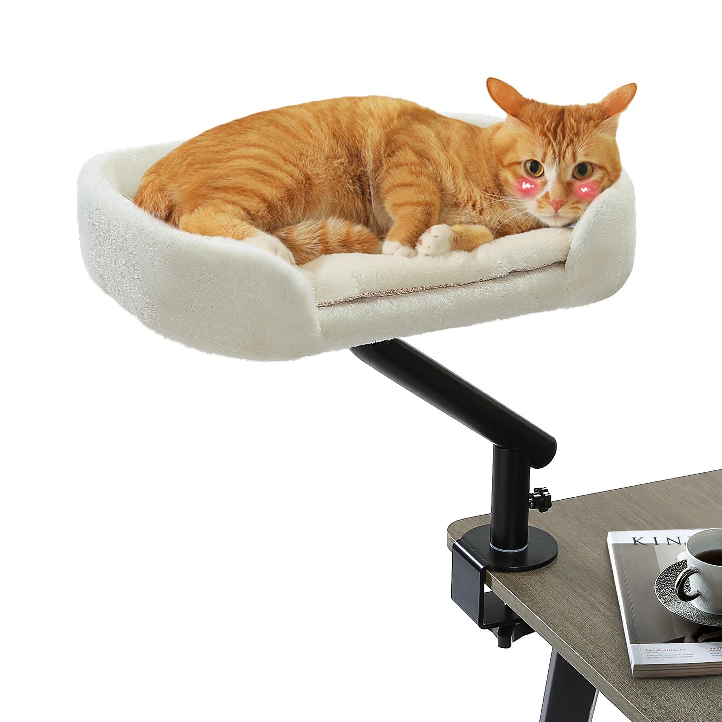 PAWZ Road Cat Desk Bed Rotatable Indoor Cat Hammock Stand