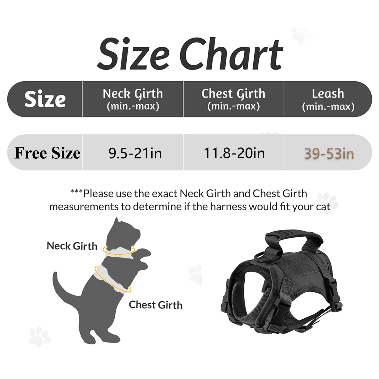 PETRAVELCN Tactical Puppy Harness Leash Set For Small Dogs Adjustable