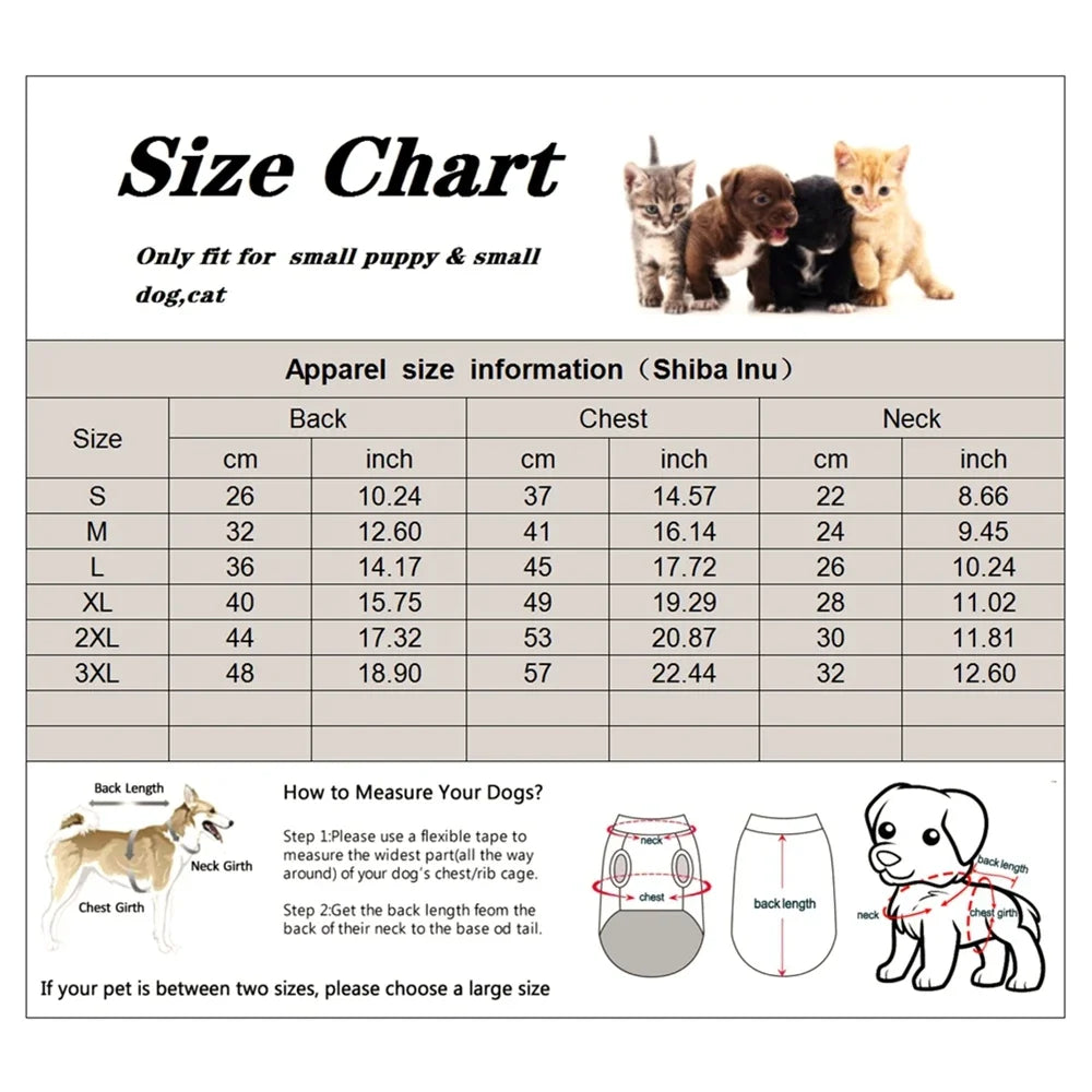 NONECN Winter Fleece Dog Pajamas Cozy Warm For Dogs