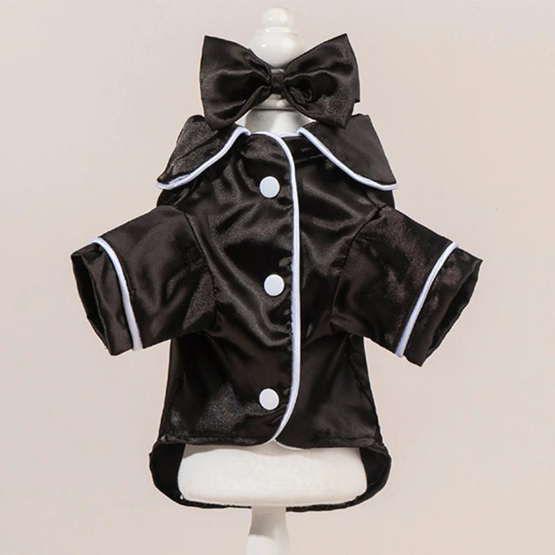 Pet Pajamas Dog Costume Teddy Retriever Clothes Cat Apparel
