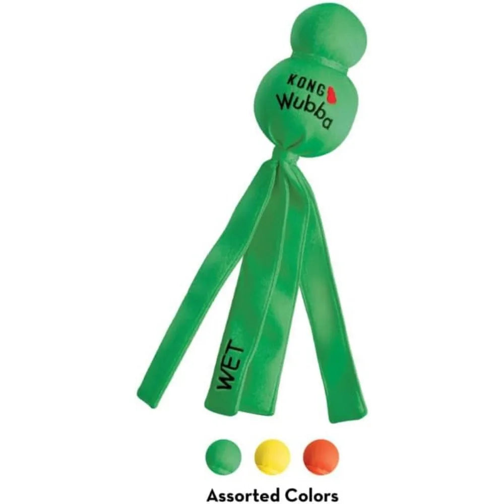 Wubba Wet Floating Fetch Dog Toy Water 2 Pack Outdoor