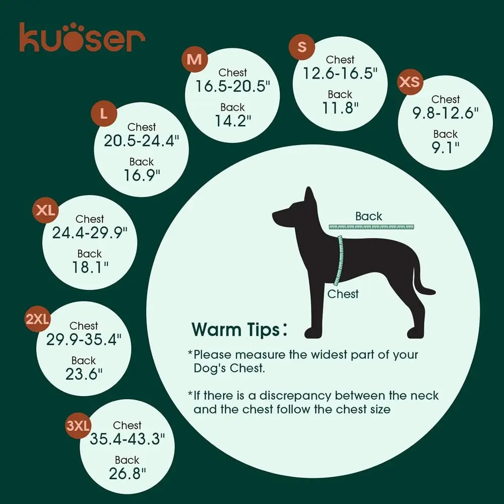 Durable Reflective Winter Dog Coat For Great Danes