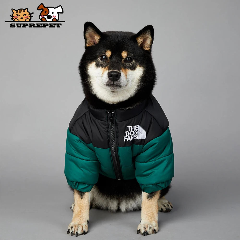LISMCN Dog Winter Jacket Warm Windproof Coat For Dogs