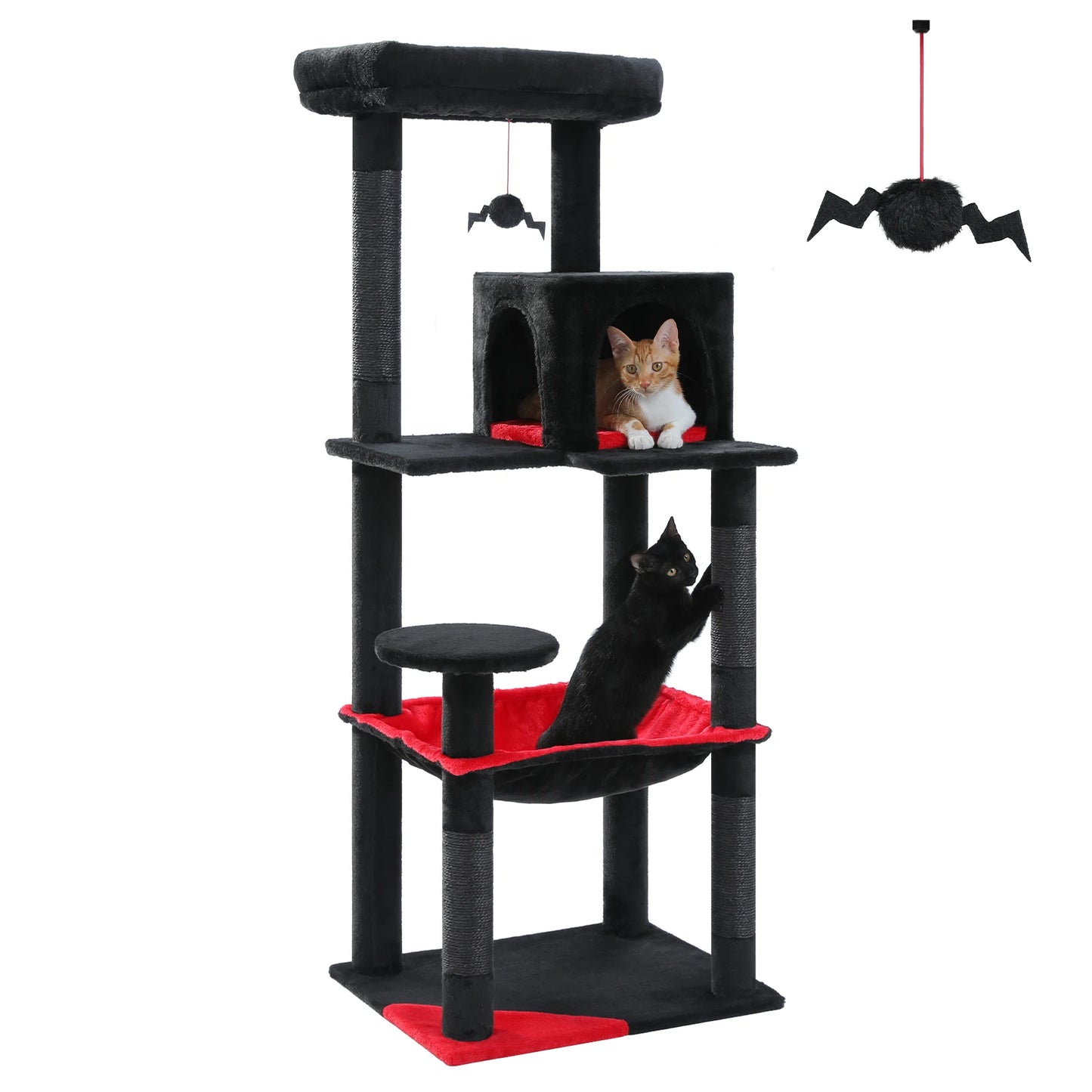 PAWZ Road 5-Level Cat Tree Tower For Indoor Cats