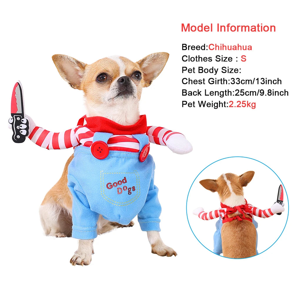 NONECN Cute Halloween Dog Costume For Small To Large Dogs