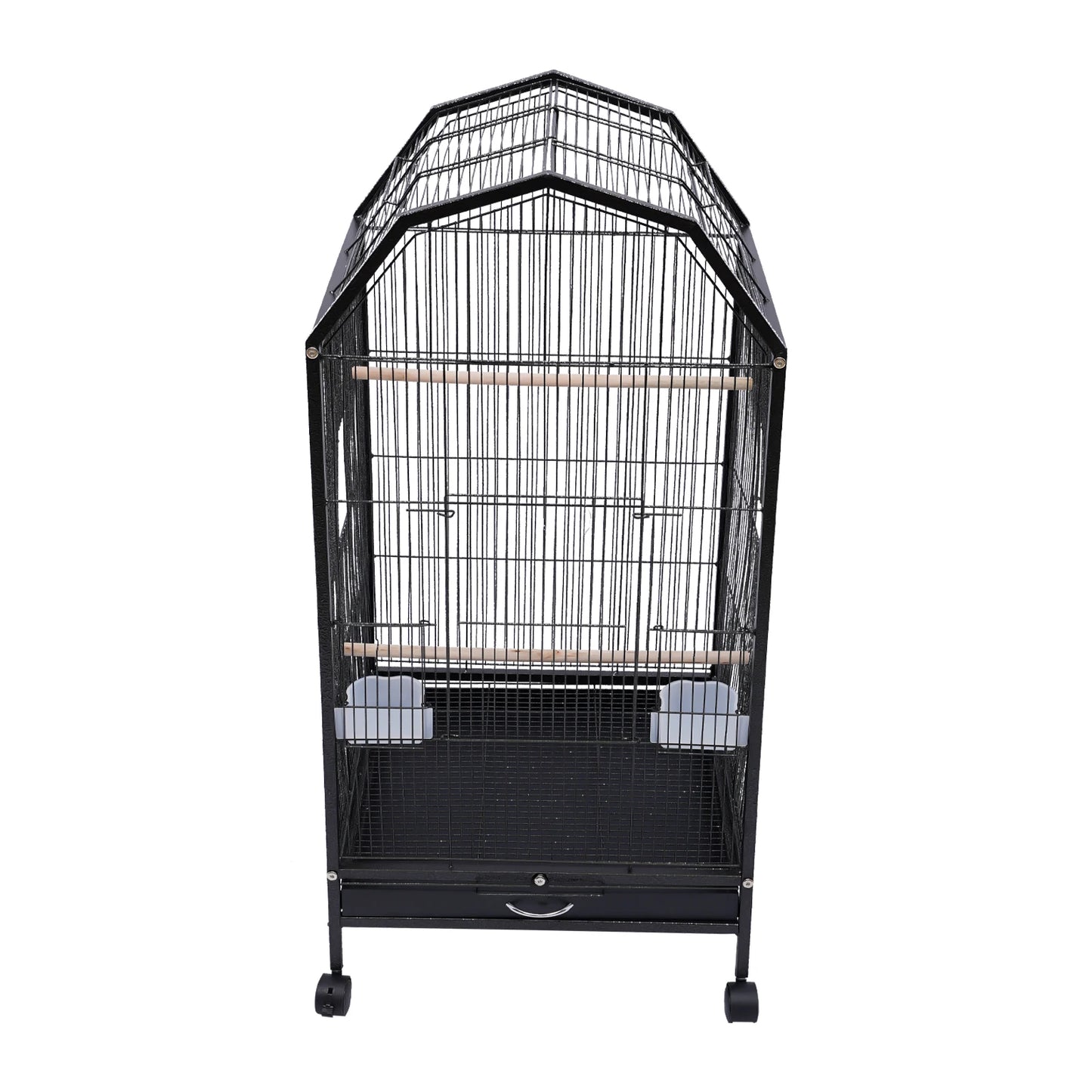 Iron Bird Cage For Parrot Macaw Cockatoo Pet Supply Stand