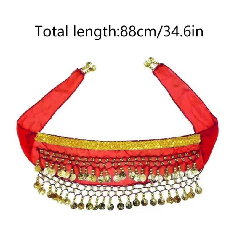 Dog Belly Dance Hip Belt With Secure Waist Chain Accessory